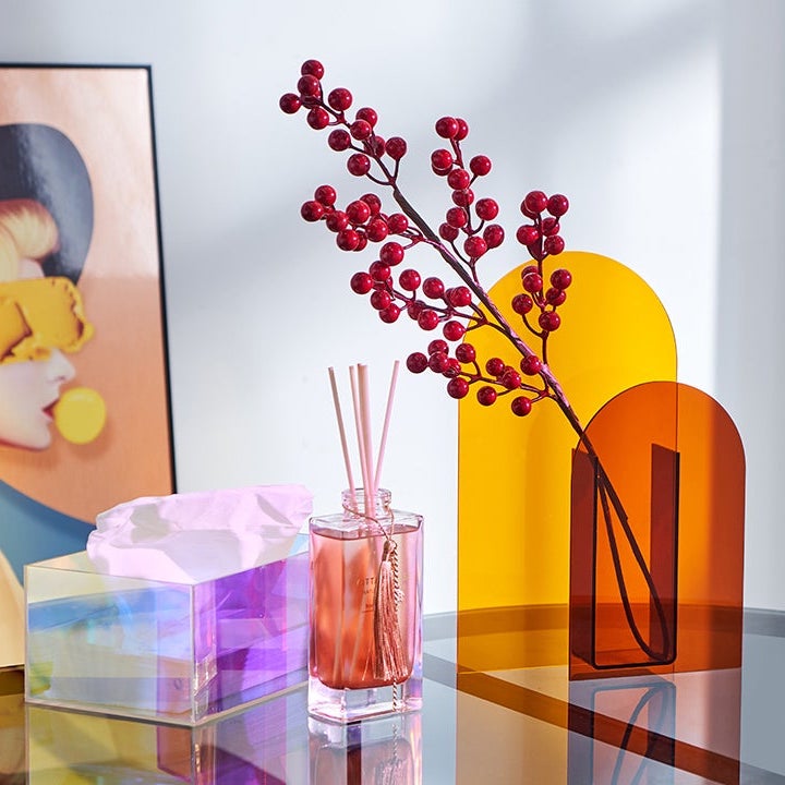 Duo Color Acrylic Vase
