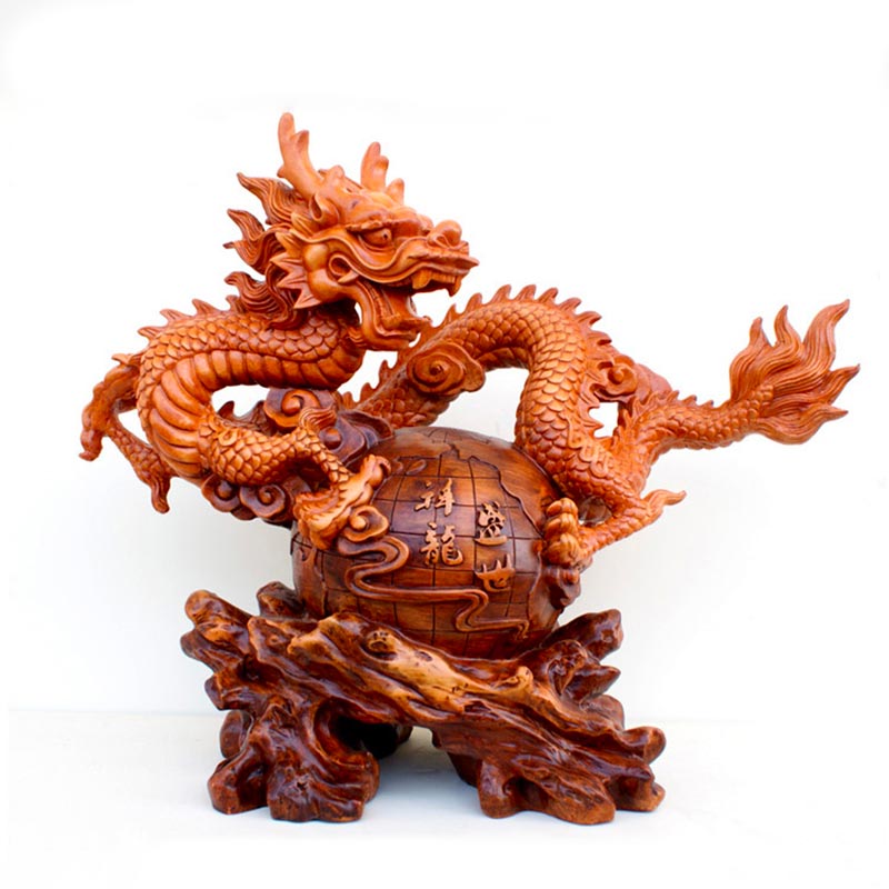 Modern Sculpture <br/> Chinese Dragon Statue