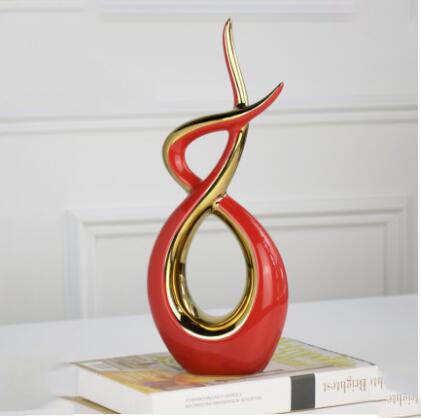 Abstract Sculpture <br/> Golden Embrace
