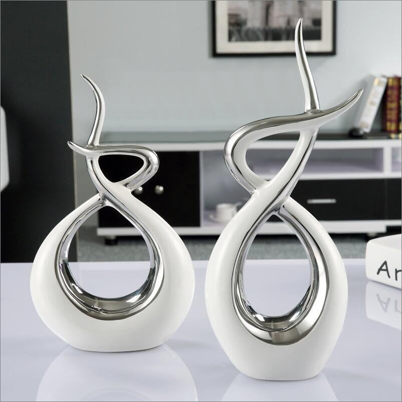 Abstract Sculpture <br/> Golden Embrace