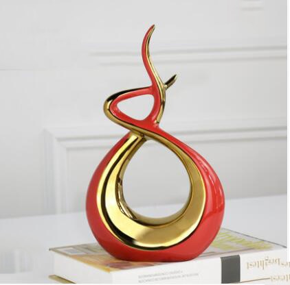 Abstract Sculpture <br/> Golden Embrace
