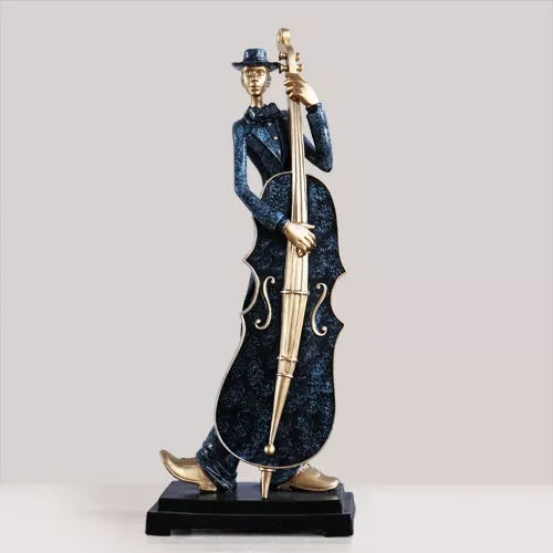Man Statue <br/> Jazz Band