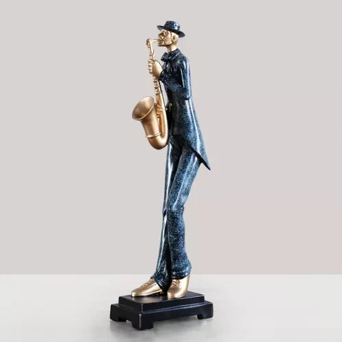 Man Statue <br/> Jazz Band