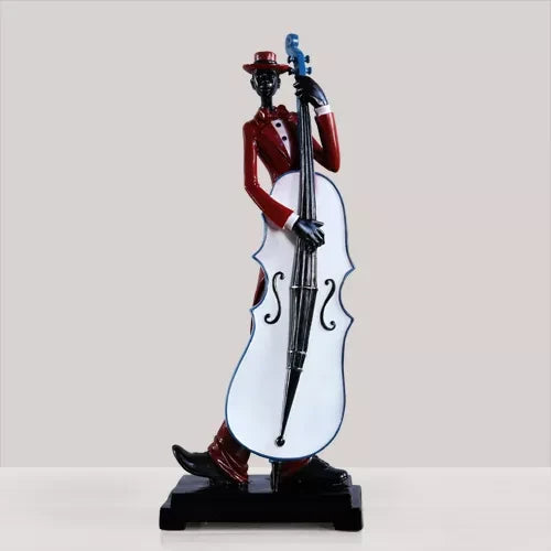 Man Statue <br/> Jazz Band