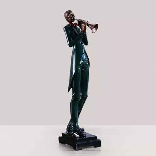 Man Statue <br/> Jazz Band