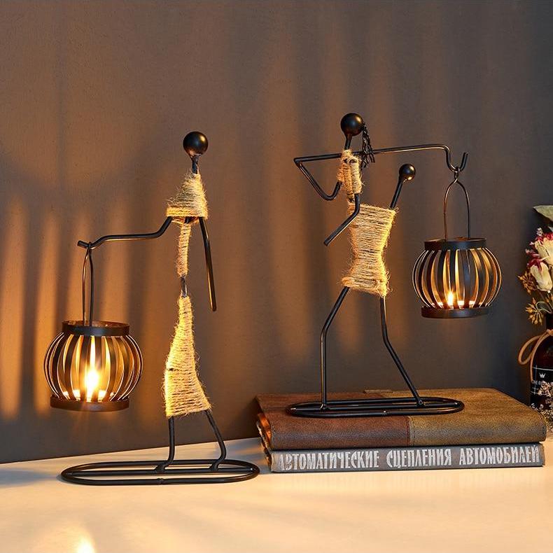 Tribal Candle Holder