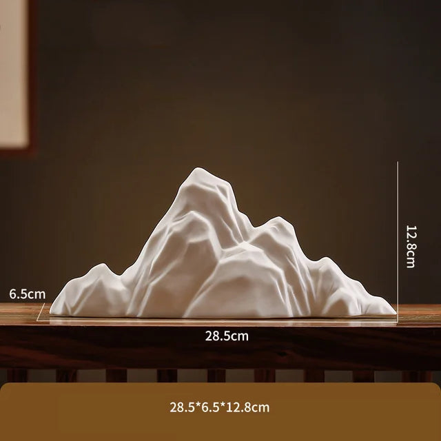 3D Oriental Mountain Decor