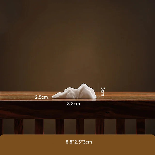 3D Oriental Mountain Decor