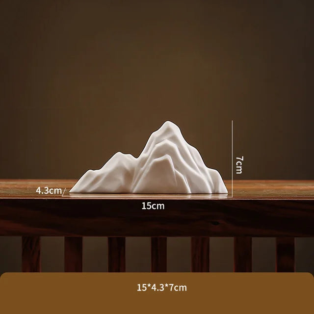 3D Oriental Mountain Decor