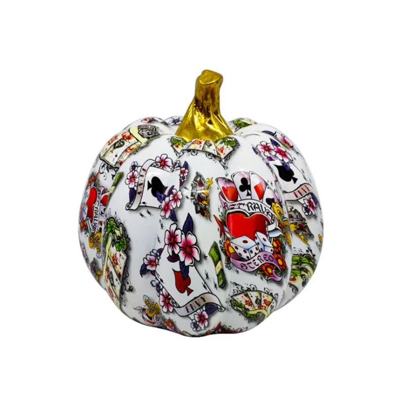 Decorative Pumpkin 16 cm