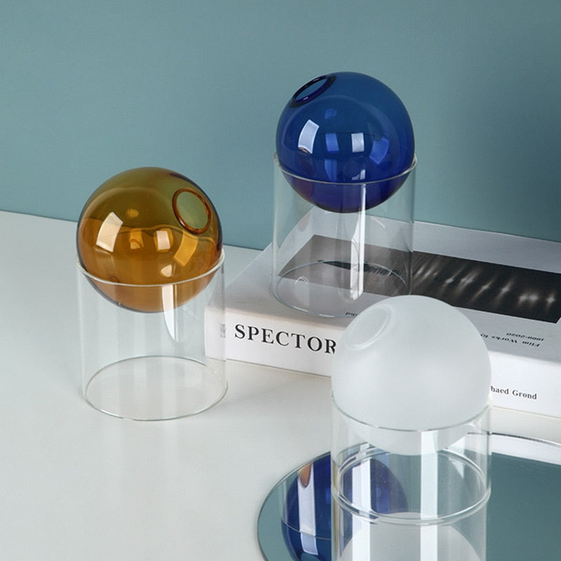 Spherical Glass Vase