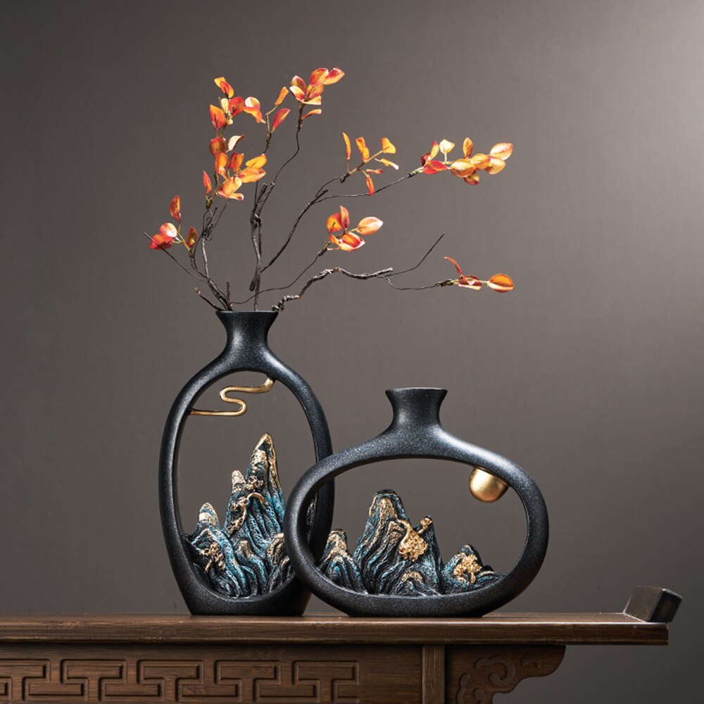 Japanese Decor Art Vase
