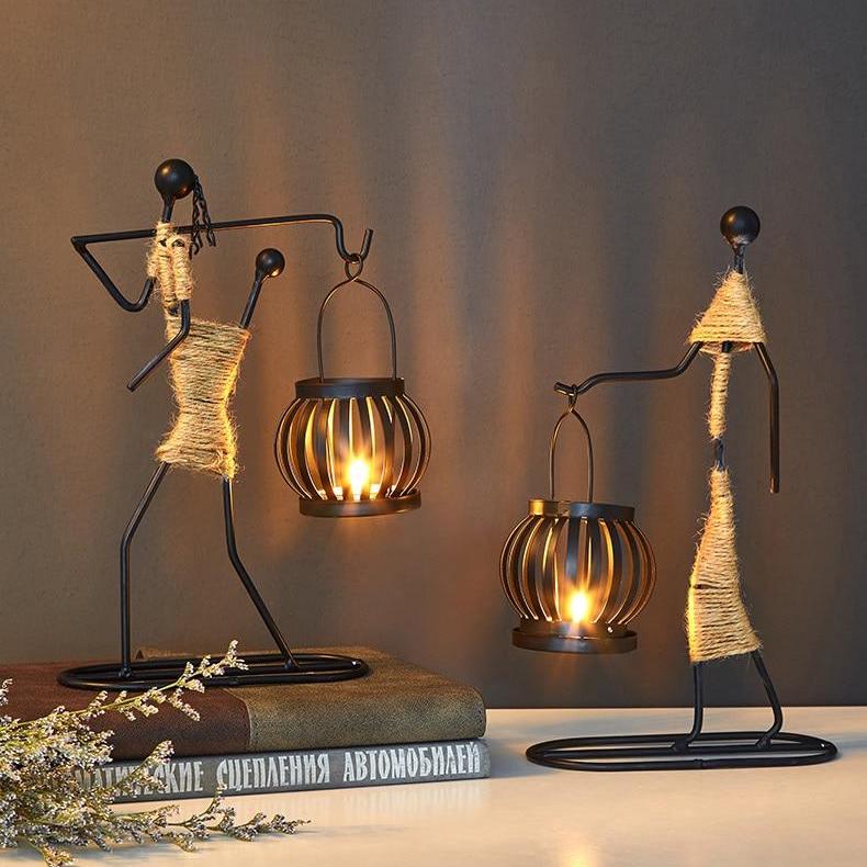 Tribal Candle Holder