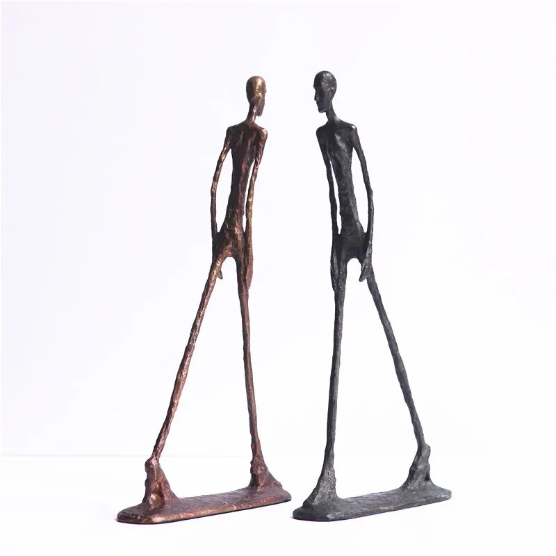 Brass Walking Man