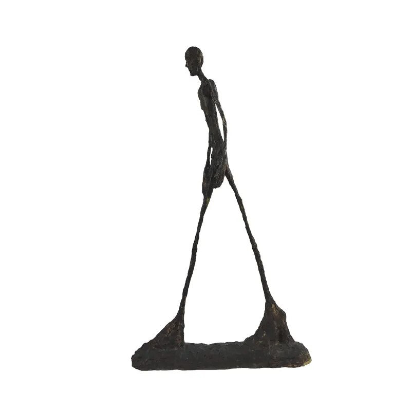 Brass Walking Man