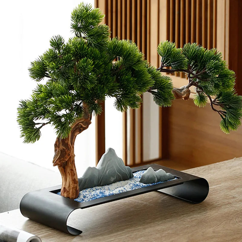 3D Oriental Mountain Decor