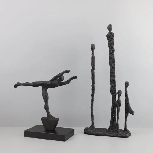 Iron Muse Sculpture