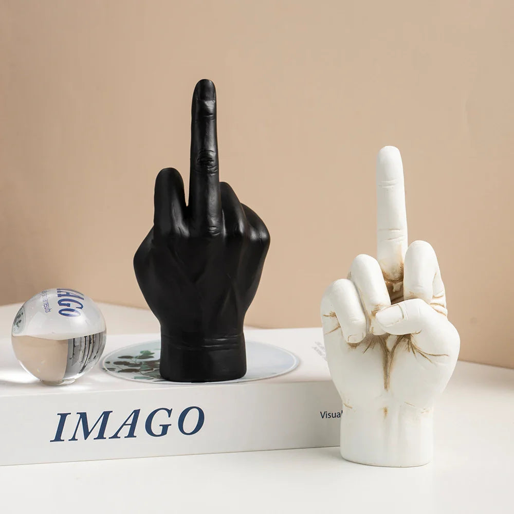 Zero Flocks™ Middle Finger Sculpture