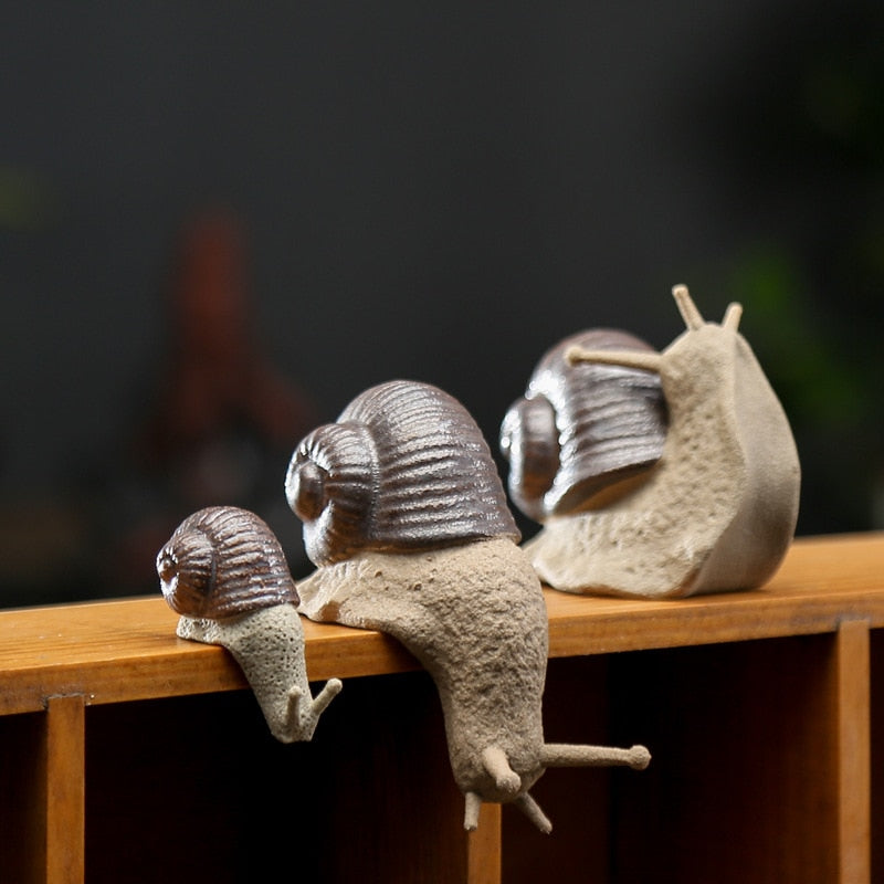Ceramic Snail Ornament