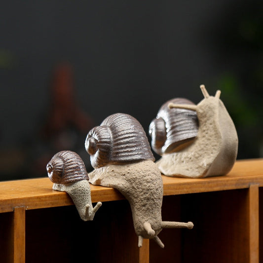 Ceramic Snail Ornament
