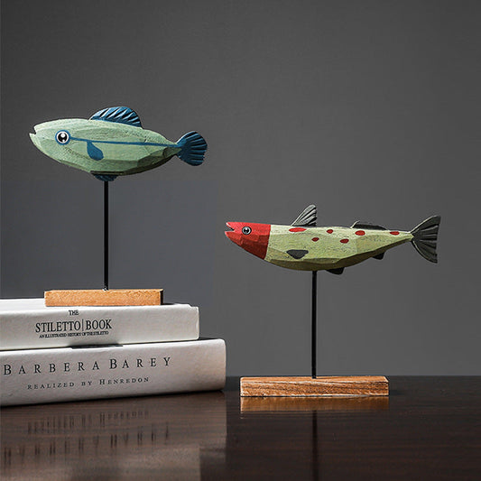 Wooden Aquatic Sculpture