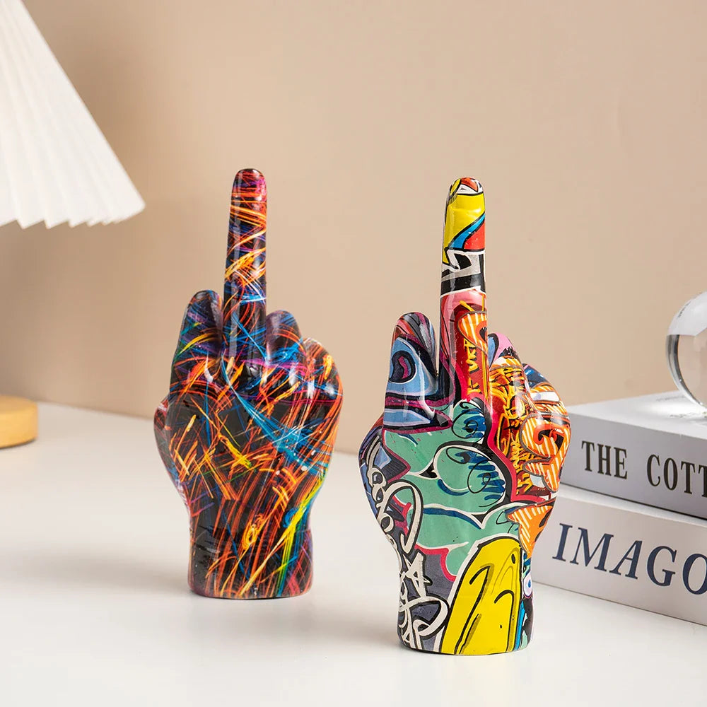 Zero Flocks™ Middle Finger Sculpture