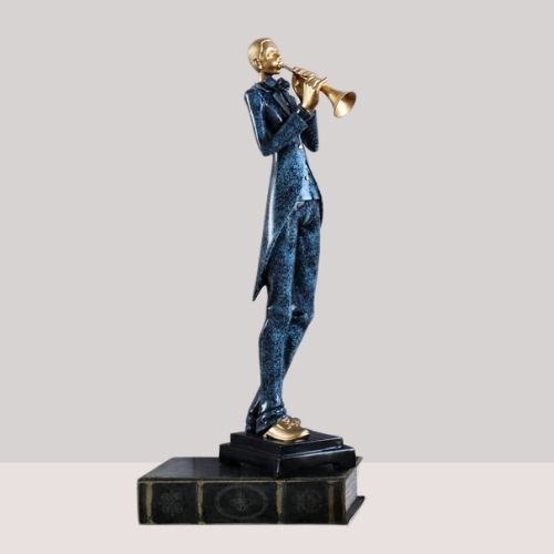 Man Statue <br/> Jazz Band