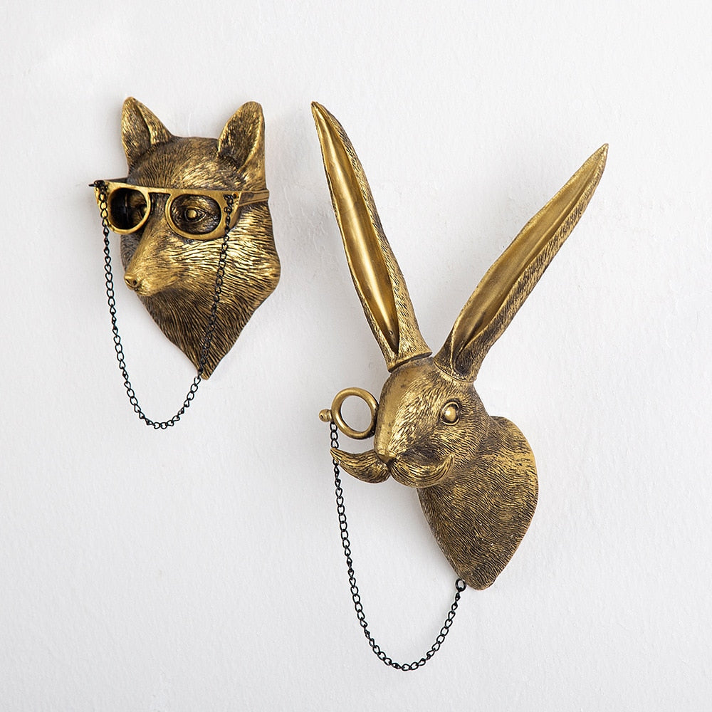Gilded Whimsy™ Wall Heads
