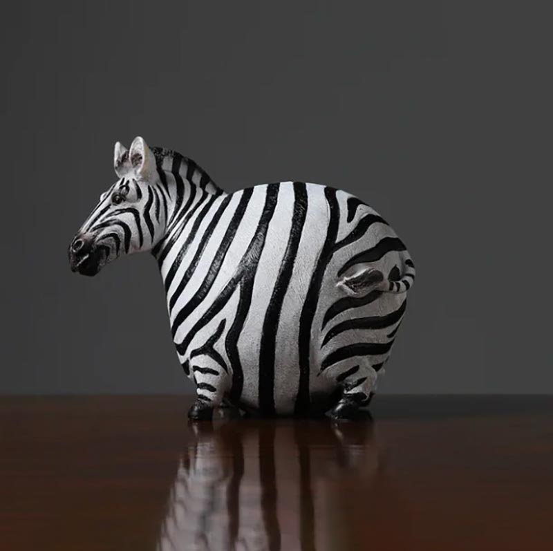 Zebra Statue 18 cm