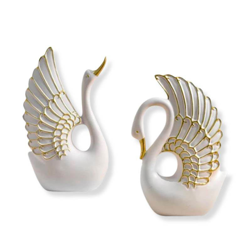 Swan Figurine 22 cm