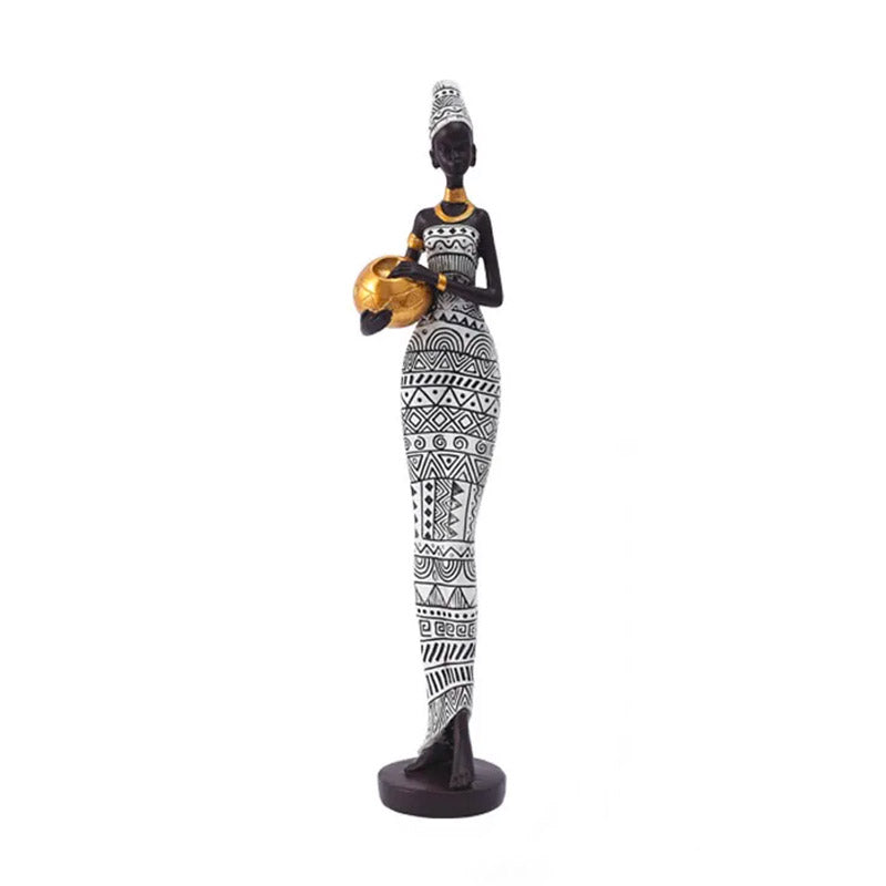 Large <br> African Statue