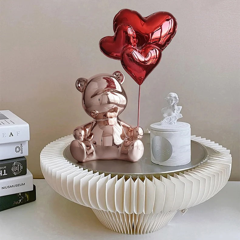 Metallic Balloon Bear