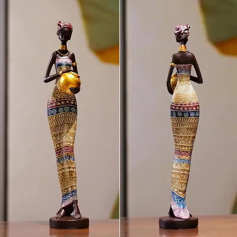 Retro African Statue