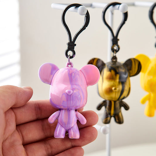 DIY Bear Figurine Keychain