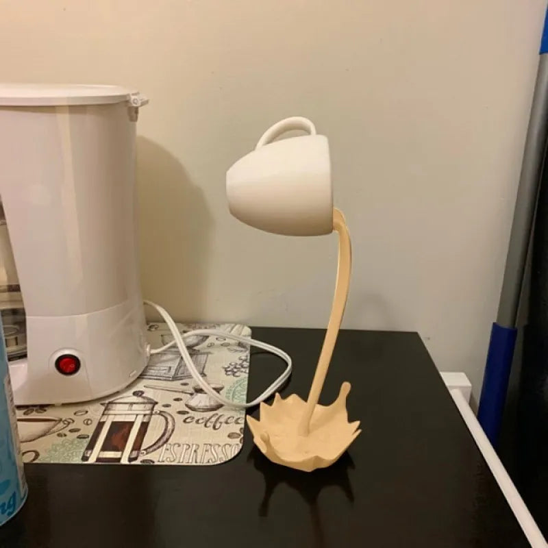 Perky Splash Coffee Sculpture