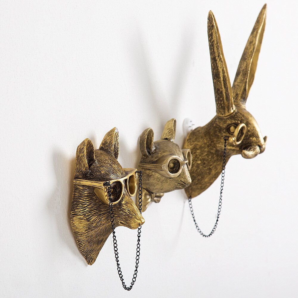 Gilded Whimsy™ Wall Heads
