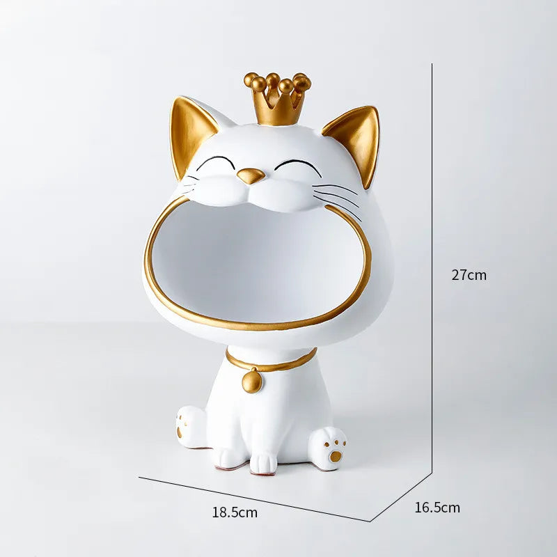 Lucky Cat Storage Bin