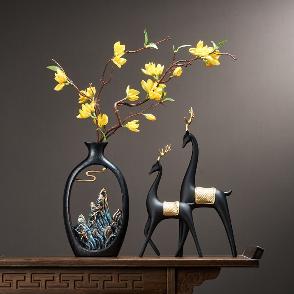 Japanese Decor Art Vase