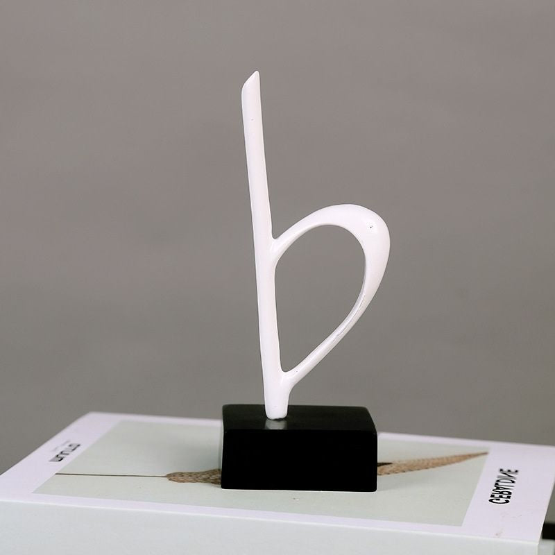 Contemporary Sculpture <br/> Design Music Note