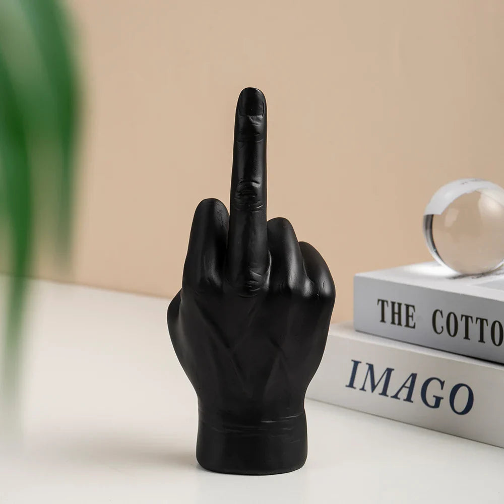 Zero Flocks™ Middle Finger Sculpture