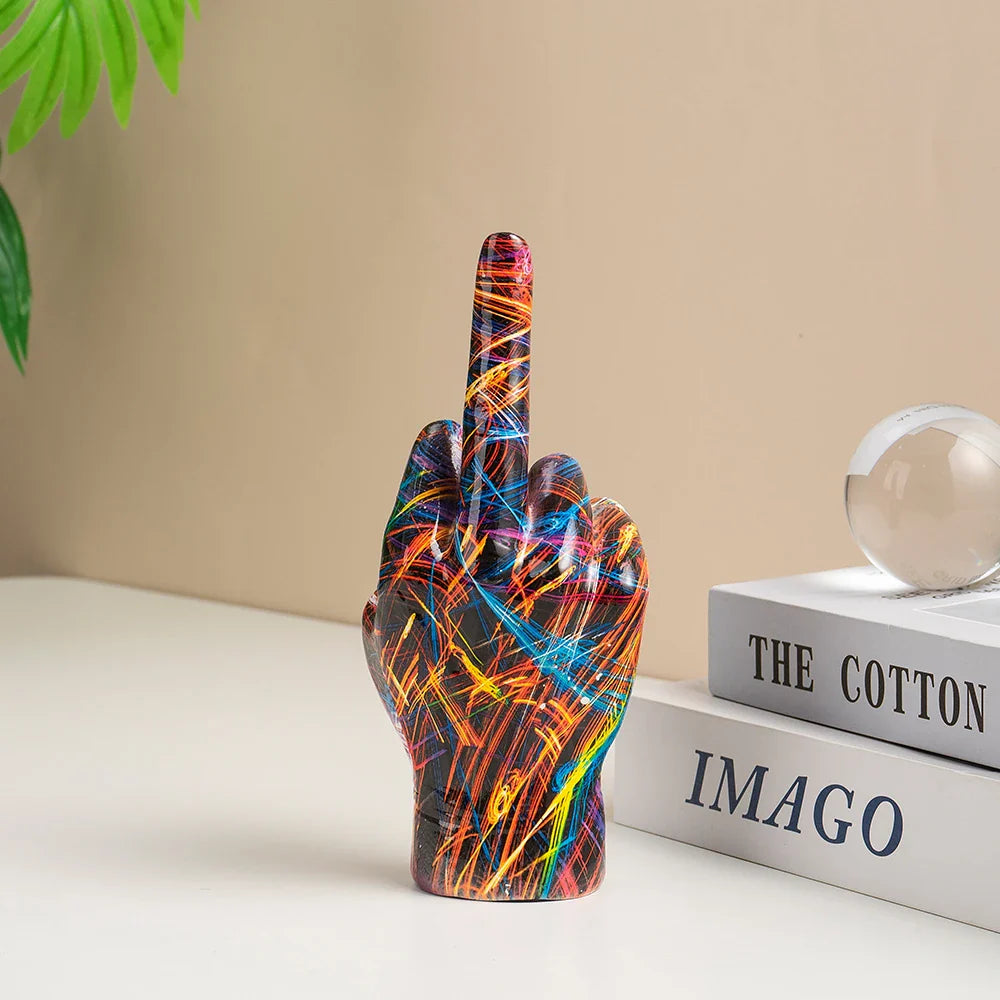 Zero Flocks™ Middle Finger Sculpture