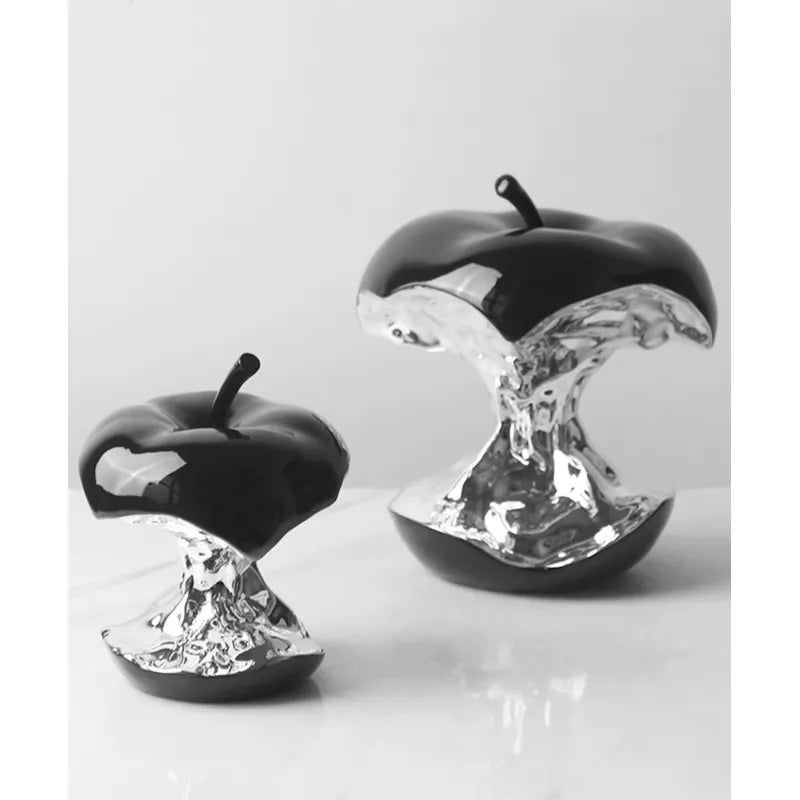 Ceramic Apple Sculpture