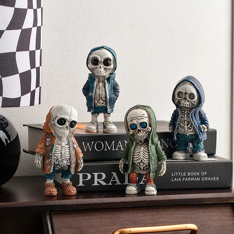 Street Skeleton Figurines