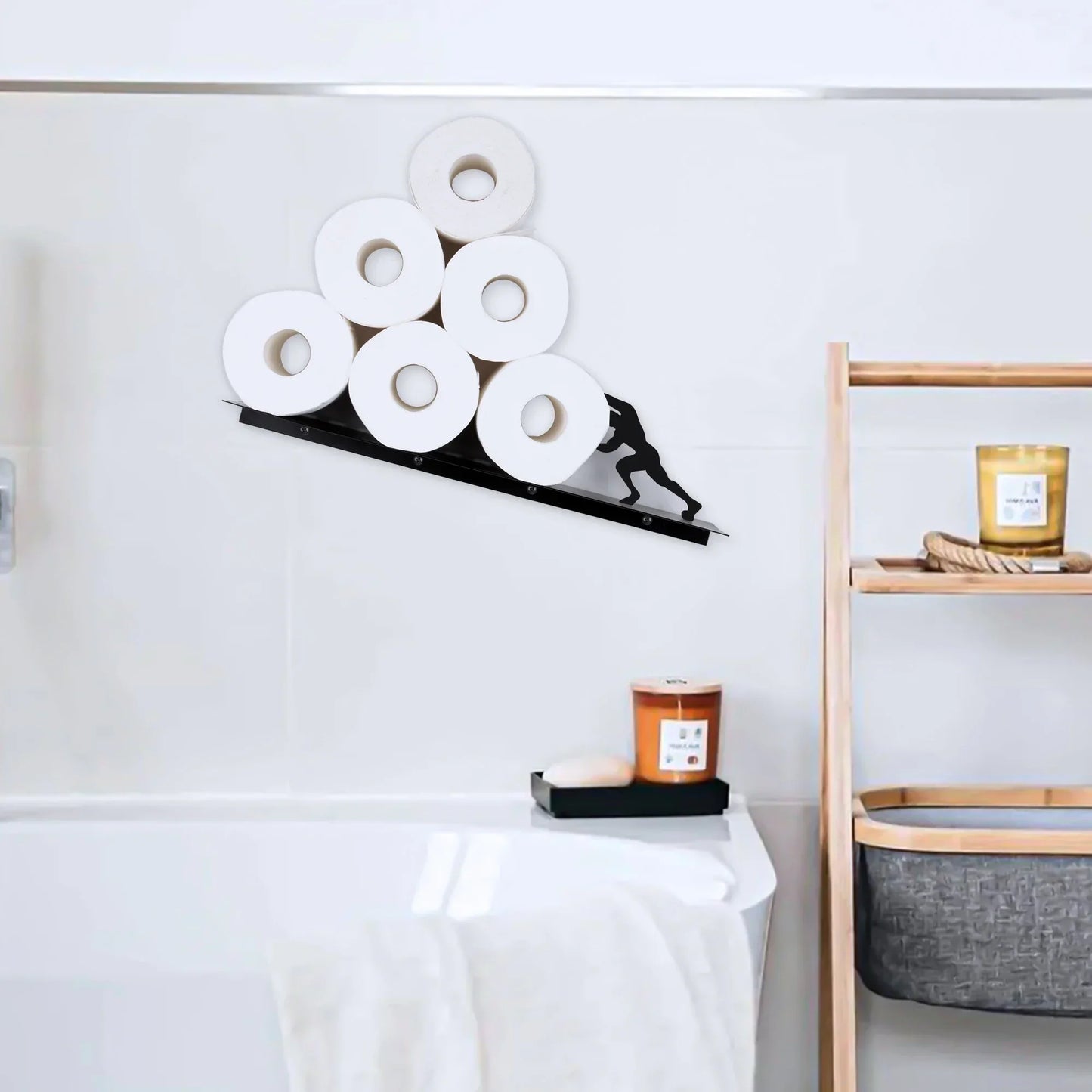 Rolls of Strength™ Toilet Paper Holder