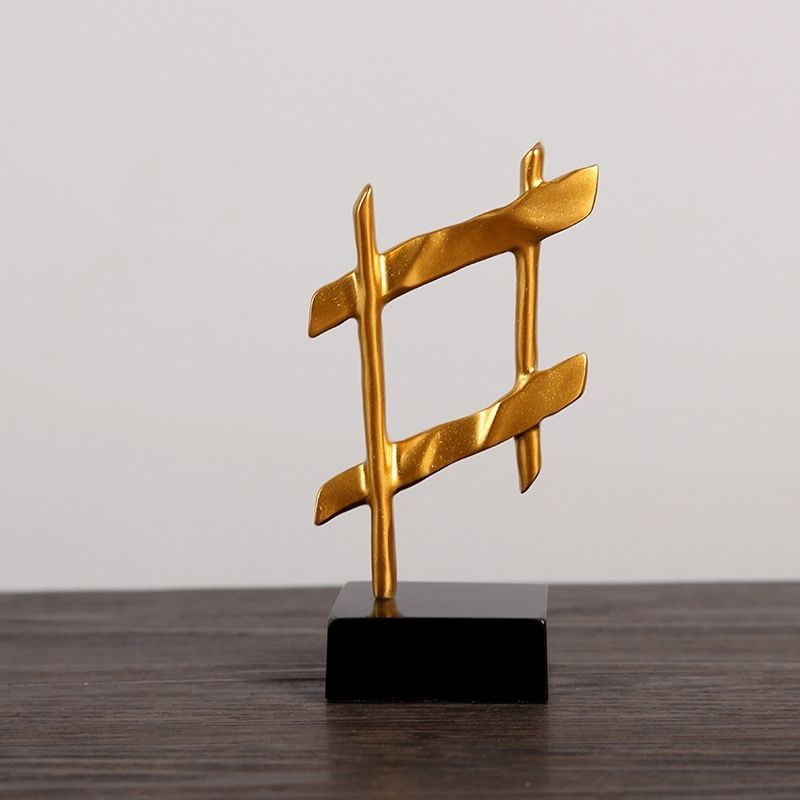 Contemporary Sculpture <br/> Design Music Note