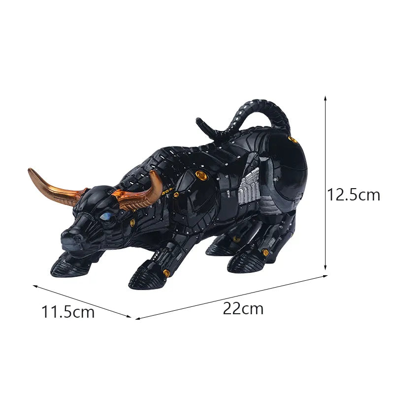Crypto Bull Statue