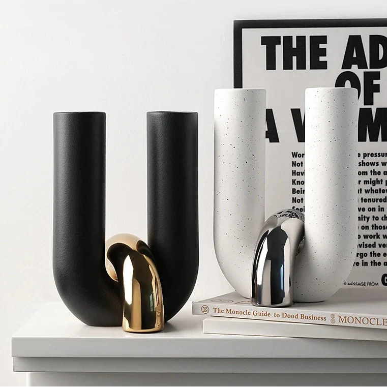 Golden Pause™ Sculptural Vase