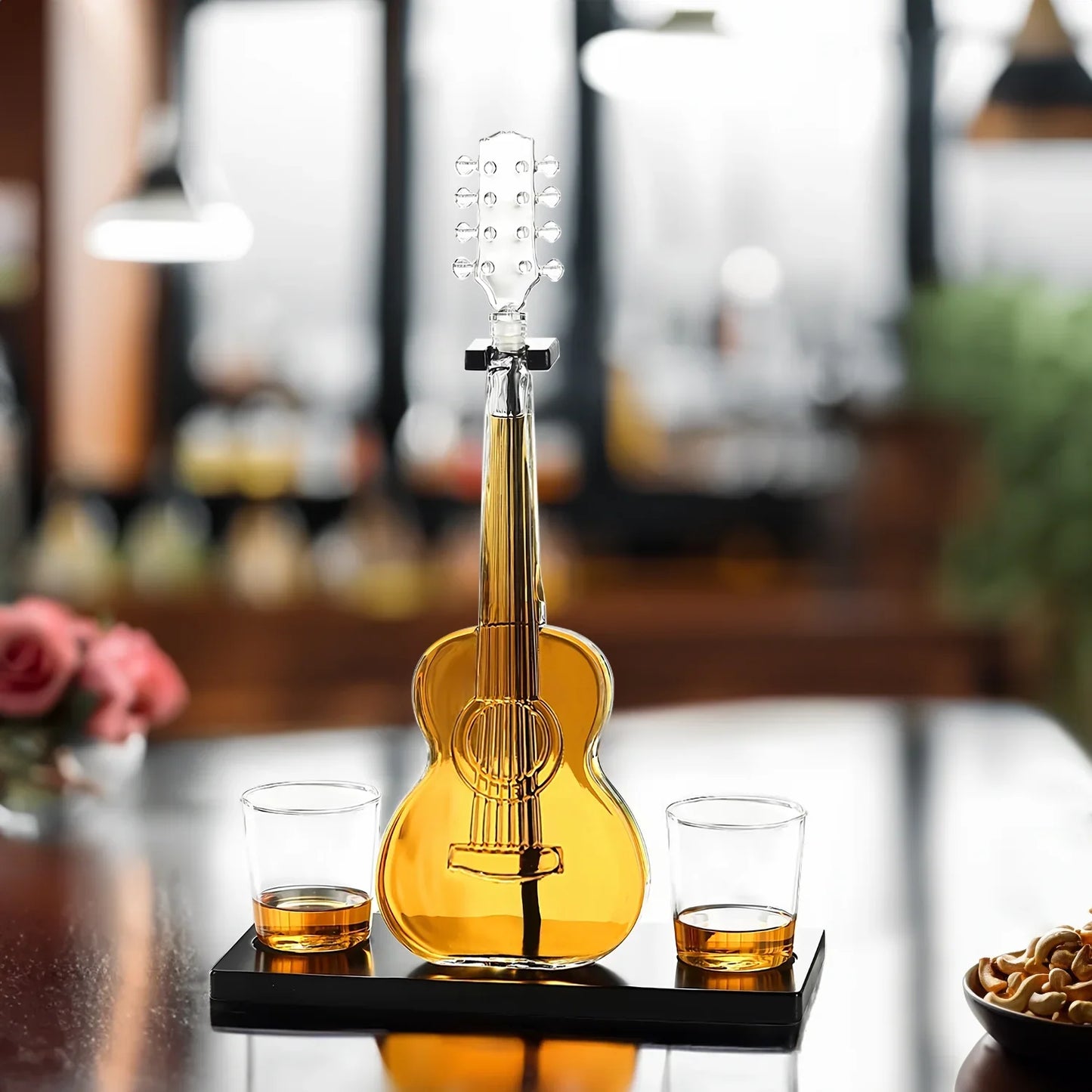 Rock ’n Pour Guitar Decanter Set