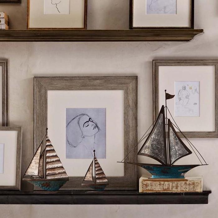 Iron Retro Sailboat
