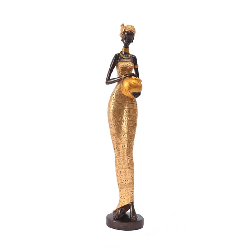 Large <br> African Statue
